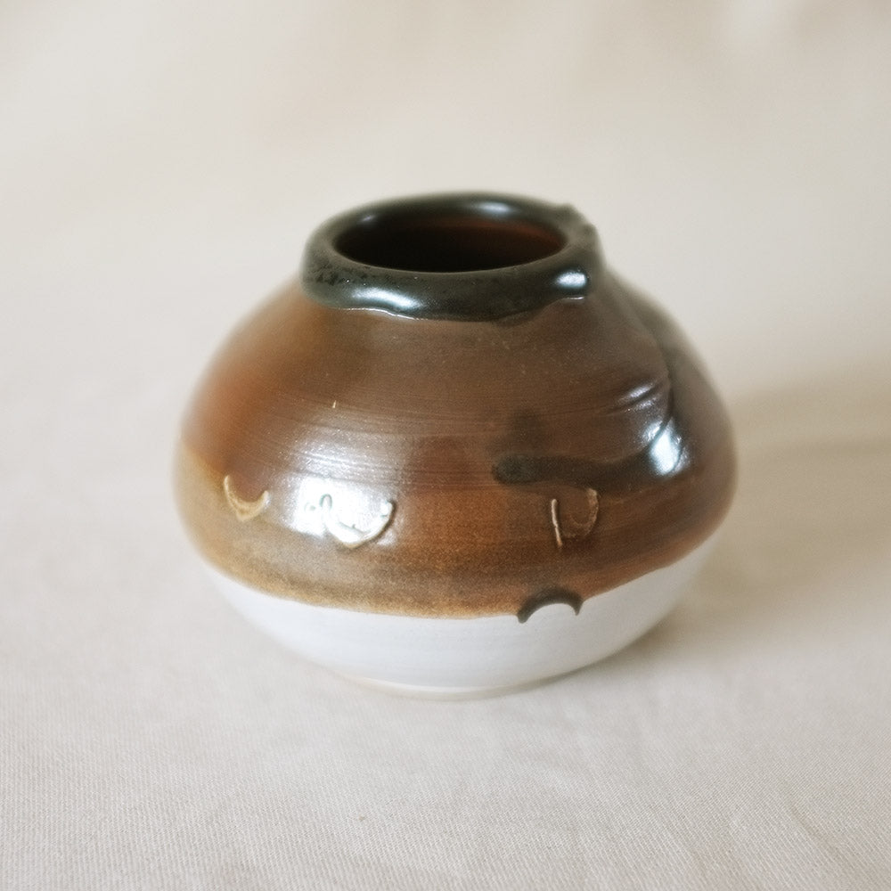 shino round pot