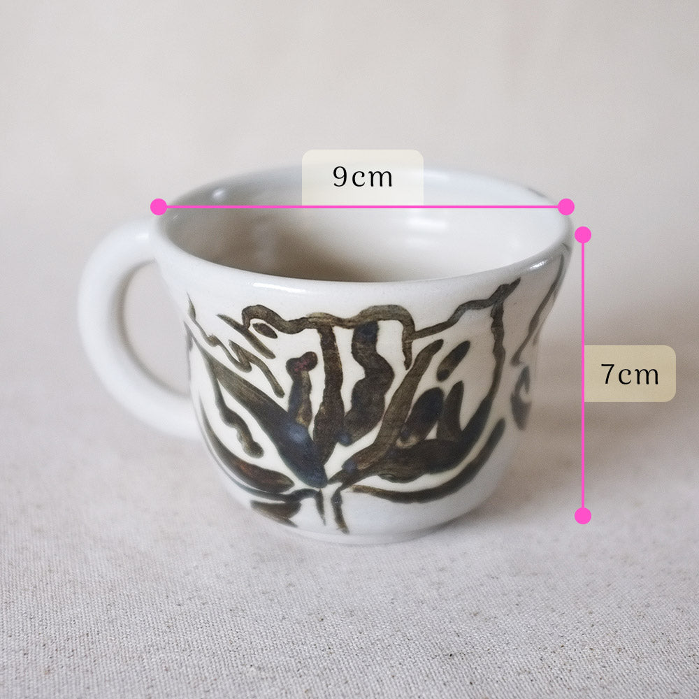 brushstroke mug