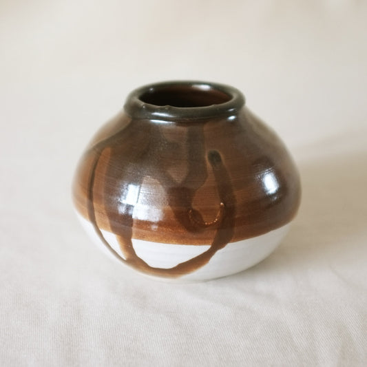 shino round pot