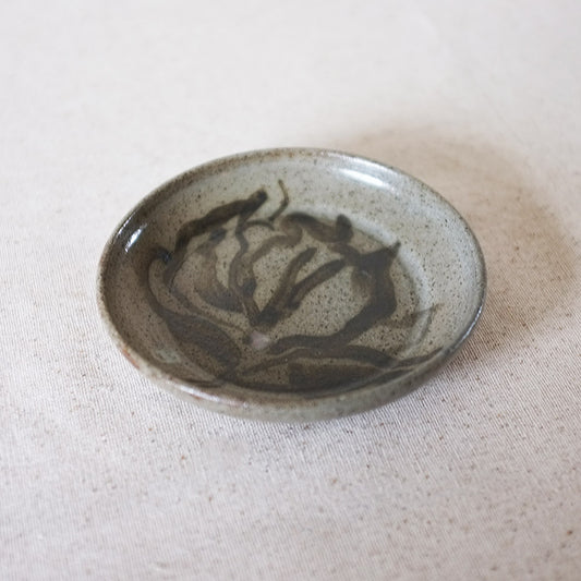 floral brushstroke dish