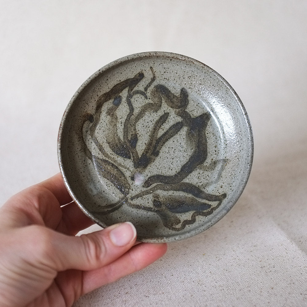 floral brushstroke dish