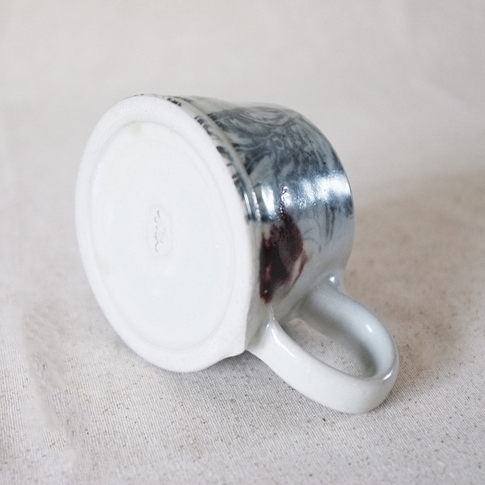 monoprint lily blush mug